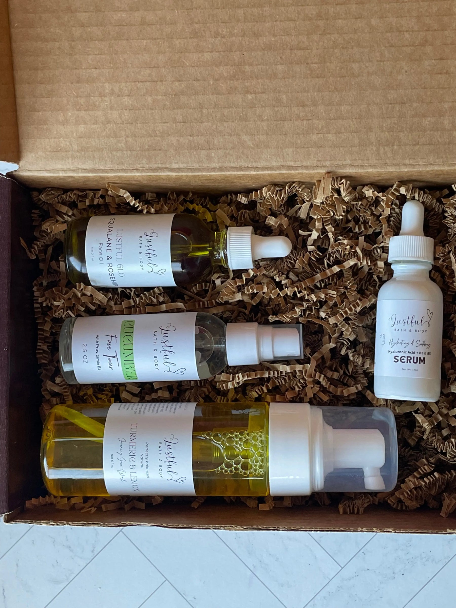 Lustful Glo Ultimate Face Care Kit Is by Lustful Bath, LLC, handmade bath and body detail photo 2