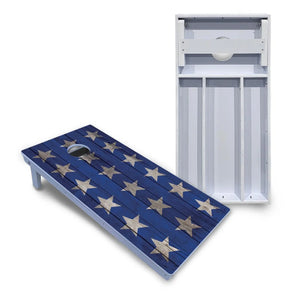 Large Stars & Stripes Cornhole Boards - All Weather Series by Cornhole Solutions, custom cornhole board detail photo 7