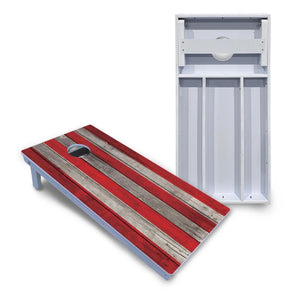 Large Stars & Stripes Cornhole Boards - All Weather Series by Cornhole Solutions, custom cornhole board detail photo 8