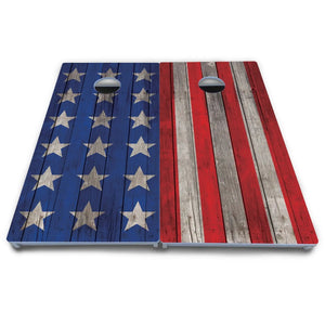 Large Stars & Stripes Cornhole Boards - All Weather Series by Cornhole Solutions, custom cornhole board detail photo 9