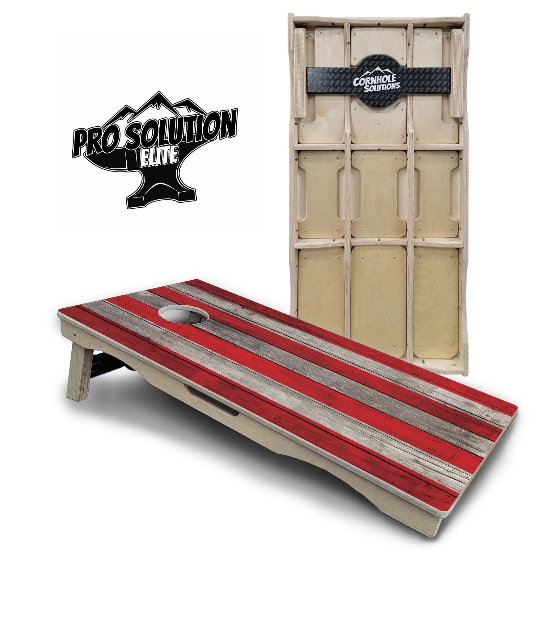 Large Stars & Stripes Cornhole Boards - Pro Solution Elite Series by Cornhole Solutions, custom cornhole board detail photo 4