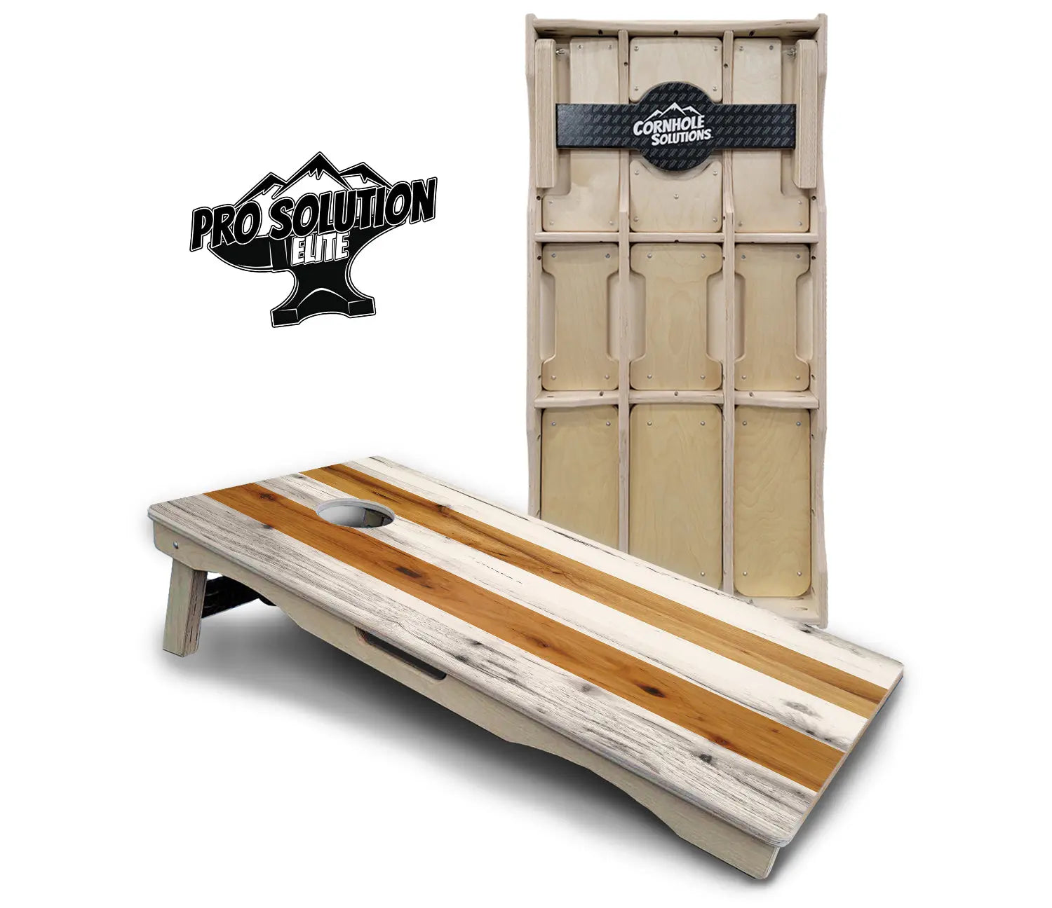 Large Stars & Stripes Cornhole Boards - Pro Solution Elite Series by Cornhole Solutions, custom cornhole board detail photo 9