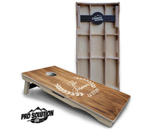 Laurel Cornhole Boards - Pro Solution Lite Series by Cornhole Solutions, custom cornhole board main product photo