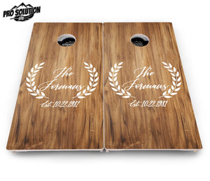 Laurel Cornhole Boards - Pro Solution Lite Series by Cornhole Solutions, custom cornhole board detail photo 4