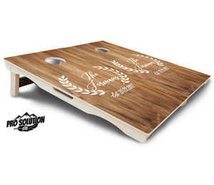 Laurel Cornhole Boards - Pro Solution Lite Series by Cornhole Solutions, custom cornhole board detail photo 5