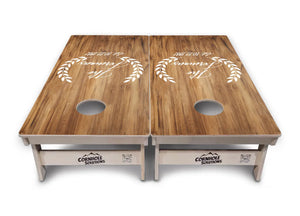 Laurel Cornhole Boards - Professional Tournament Series by Cornhole Solutions, custom cornhole board detail photo 2