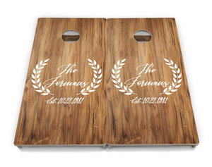 Laurel Cornhole Boards - Professional Tournament Series by Cornhole Solutions, custom cornhole board detail photo 3