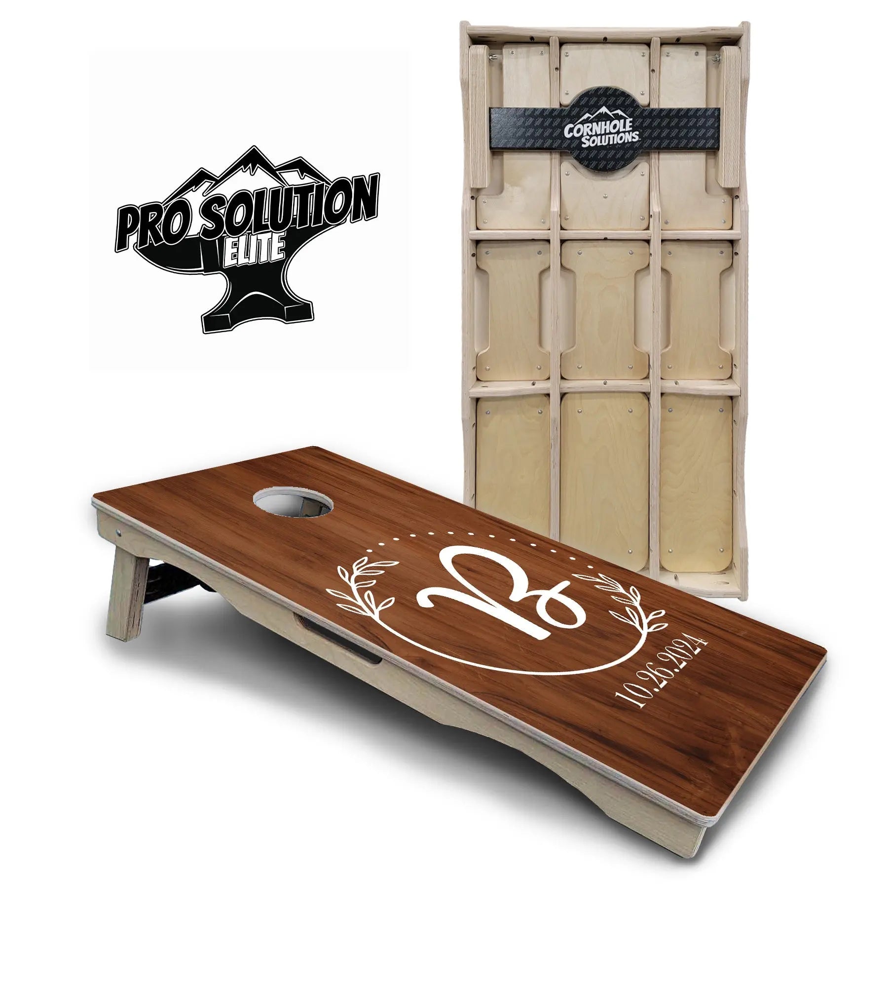 Laurel Wreath Cornhole Boards - Pro Solution Elite Series Cornhole Solutions
