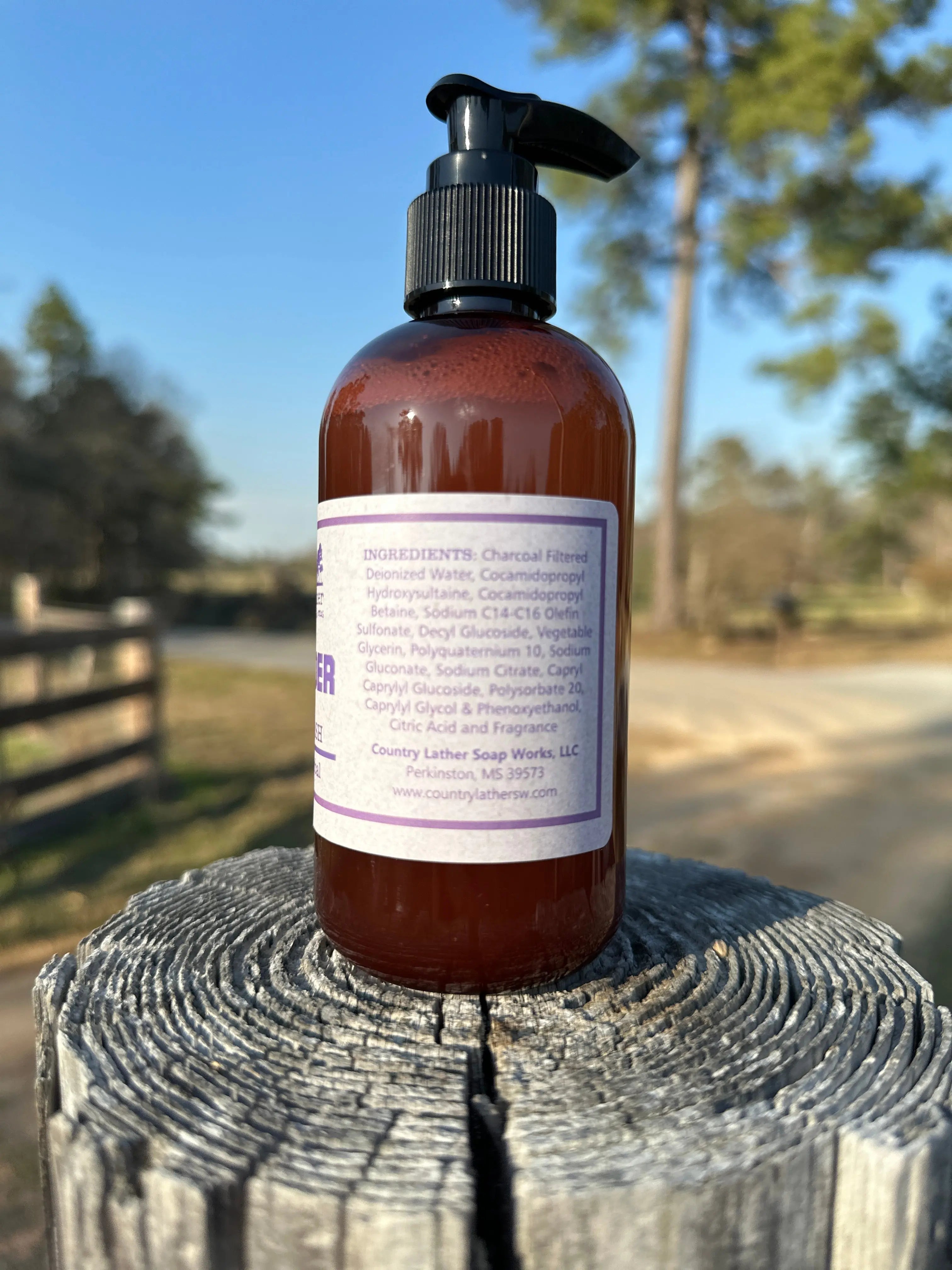 Lavender handmade Southern hand wash