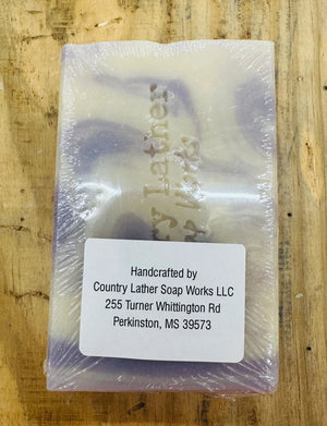 Handcrafted Lavender Soap Bar - Country Lather Soap Works LLC