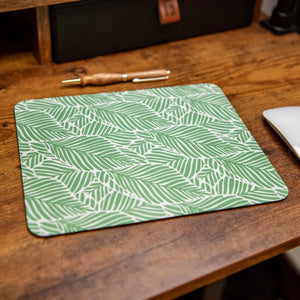 Leafy Luxe - Mouse Pad by Still Magnolia, mouse pads detail photo 2