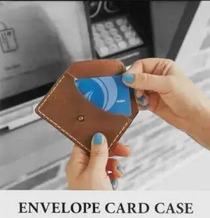 Leather Envelopes Card/ Wallet (Free Customization) by Jayman’s Creations, paper gift main product photo