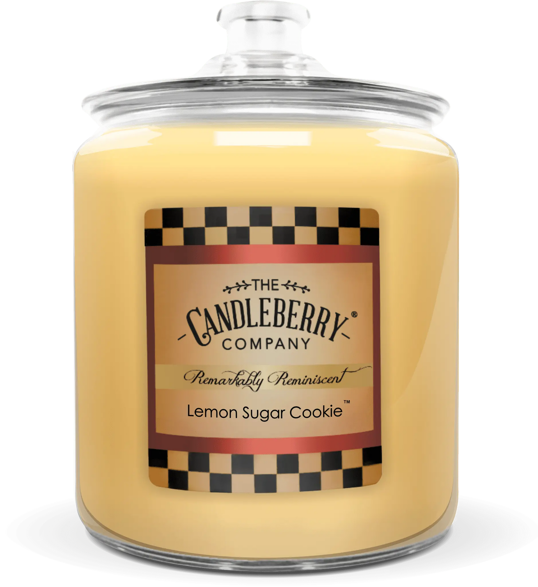 Lemon Sugar Cookie™, 4 - Wick, Cookie Jar Candle (Collective) by The Candleberry® Candle Company, scented candle main product photo