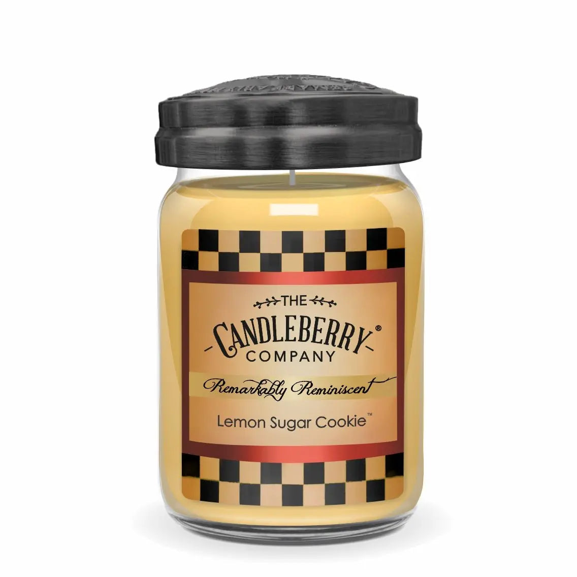 Lemon Sugar Cookie™, Large Jar Candle (Collective) The Candleberry® Candle Company