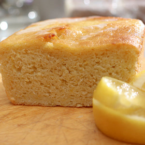 Lemon Glazed Zucchini Bread - Vegan