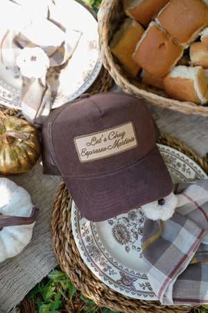Let's Chug Espresso Martinis - Trucker Hat by KenzKustomz, Southern lifestyle apparel detail photo 8