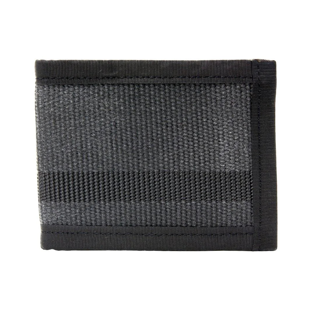 Lieutenant Wallet - Firehose Edition by Recycled Firefighter, handmade leather goods detail photo 4