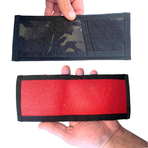 Lieutenant Wallet - Firehose Edition by Recycled Firefighter, handmade leather goods detail photo 10