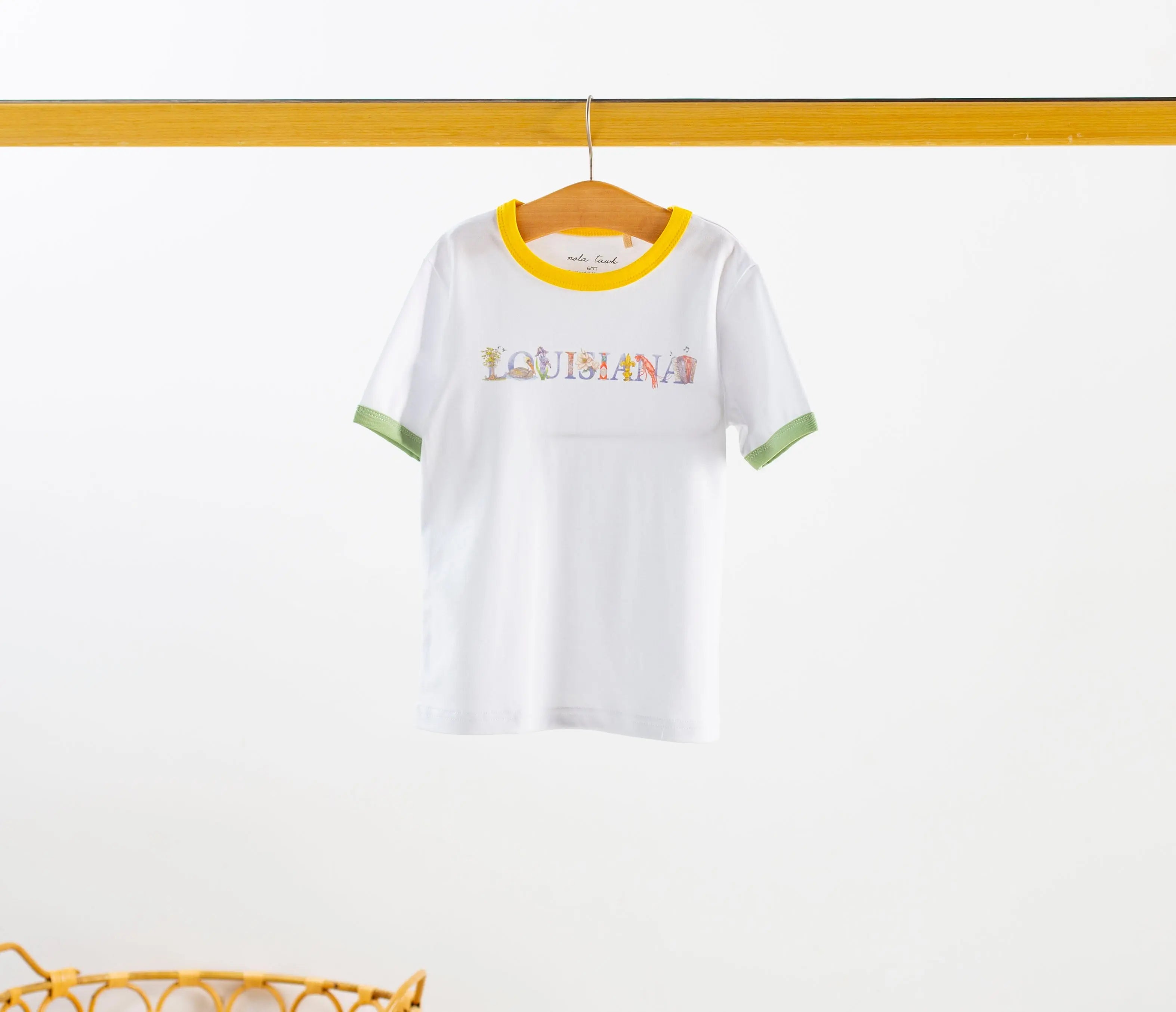 Lil' Louisiana Organic Cotton Tee Nola Tawk