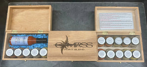 Limited Edition Wooden 10 Sample Box by Compass Point, Southern food gift main product photo