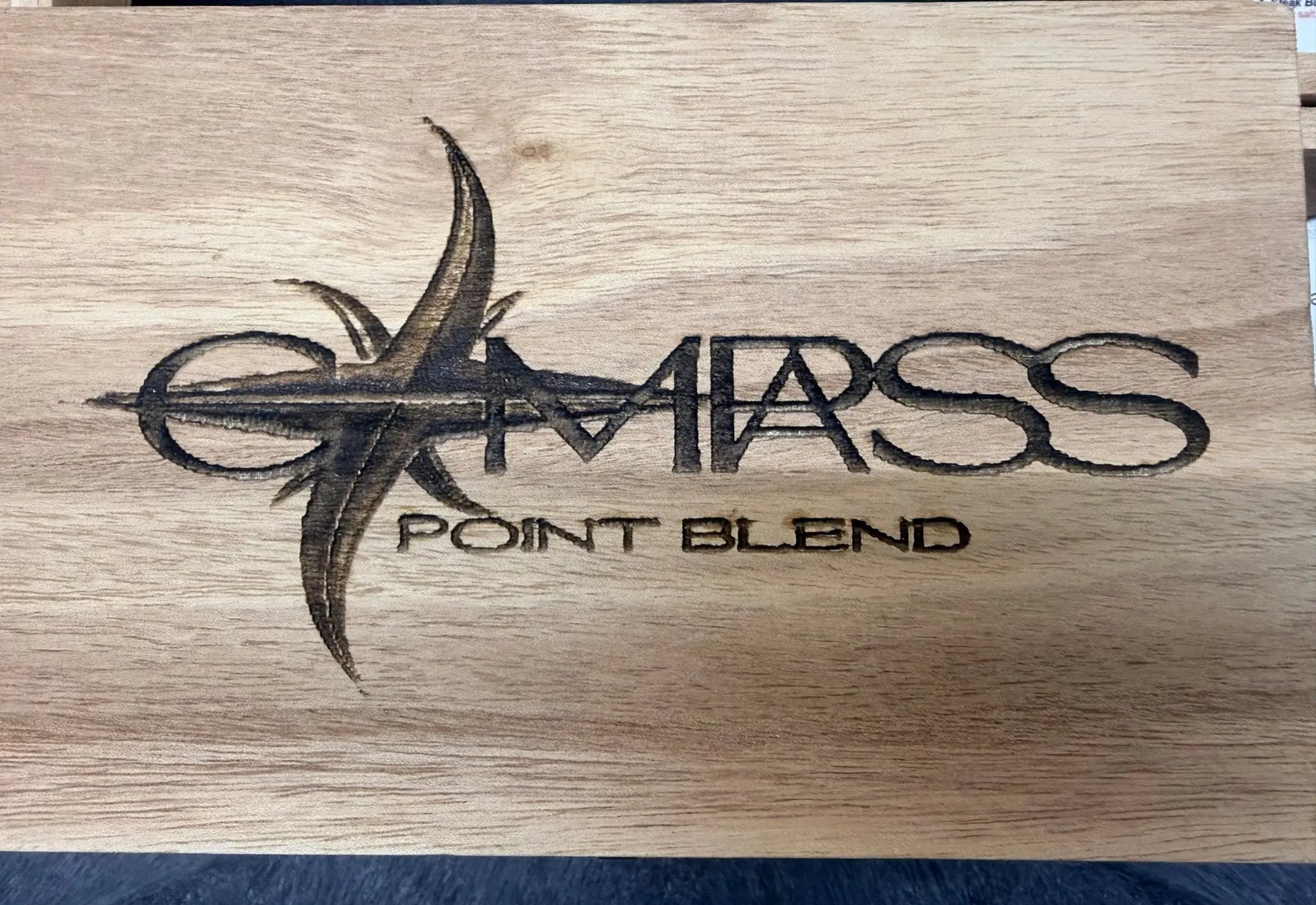 Limited Edition Wooden 10 Sample Box by Compass Point, Southern food gift detail photo 3