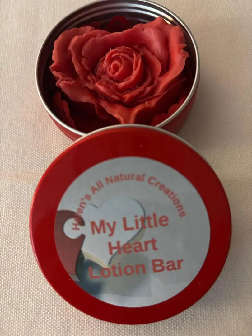 Little Heart Lotion Bar Helen's All Natural Creations