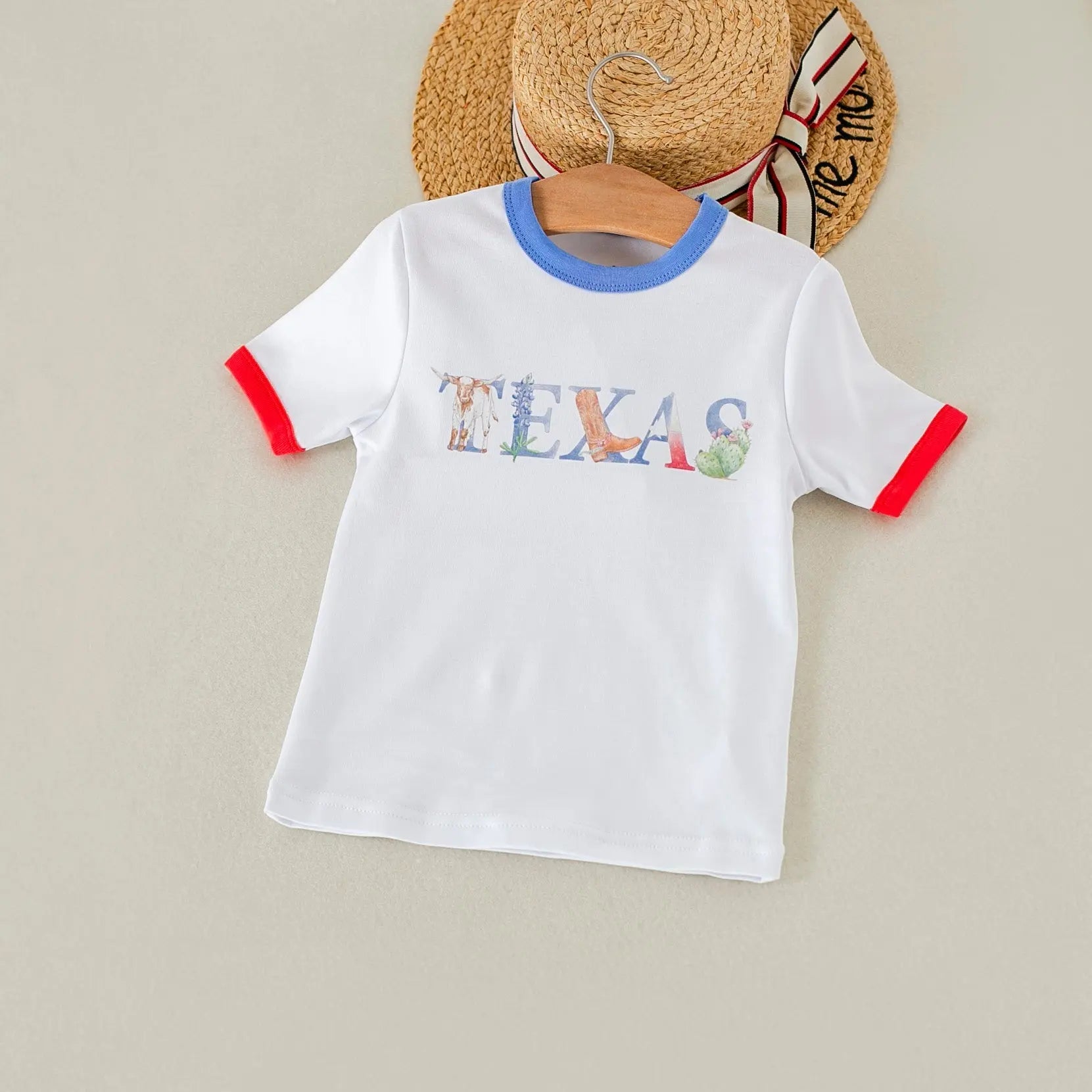 Little Texan Organic Cotton Kids Tshirt Nola Tawk