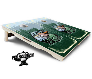 Living Life RV Style Cornhole Boards - Pro Solution Elite Series by Cornhole Solutions, custom cornhole board detail photo 5