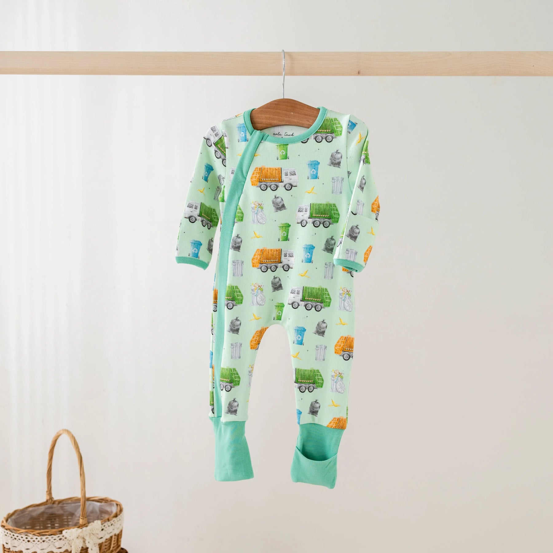 Loads of Fun Organic Cotton Pajamas by Nola Tawk, Southern food gift detail photo 2