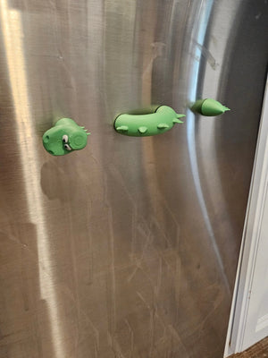 Loch Ness Monster Fridge Magnet – 3-Piece Nessie Set The Tween Space