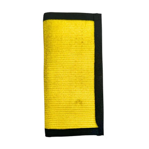 Long Wallet (No-Snap - with chain grommet) by Recycled Firefighter, handmade leather goods detail photo 2