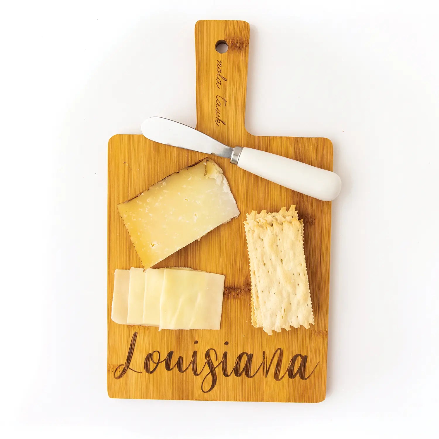 Louisiana Bamboo Cutting Board Nola Tawk