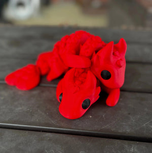 Two Red dragons for Dungeons and Dragons