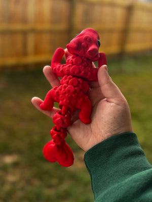 Red Dragon in Hand