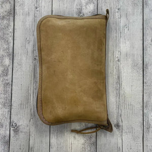 Major Dopp Bag - Large by Recycled Firefighter, handmade leather goods detail photo 14