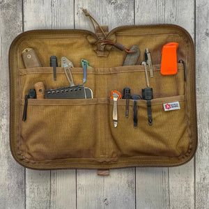 Major Dopp Bag - Large by Recycled Firefighter, handmade leather goods detail photo 16