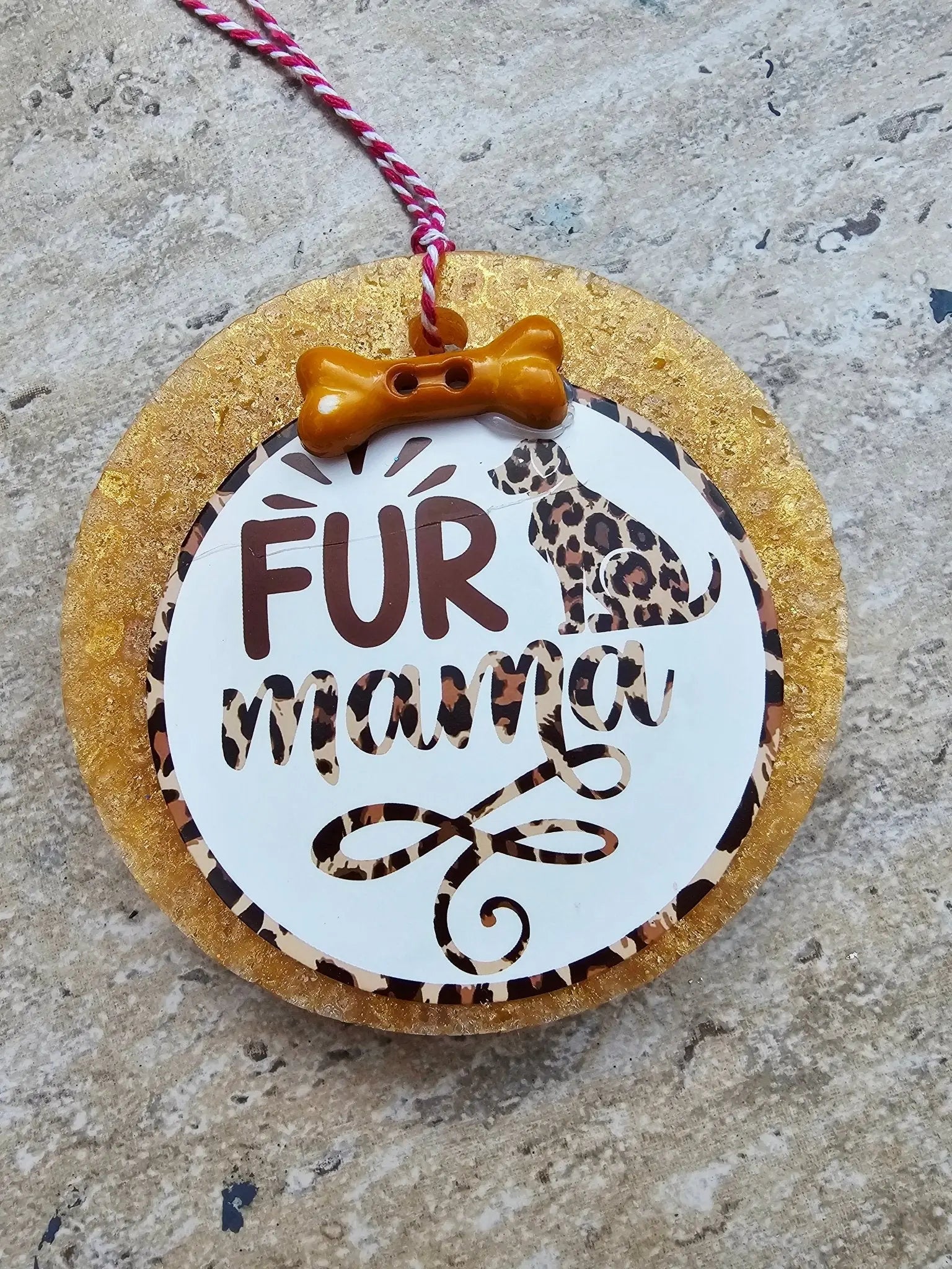Fur Mama Car Air Freshener - Handmade Aroma Beads by Main Street Collective