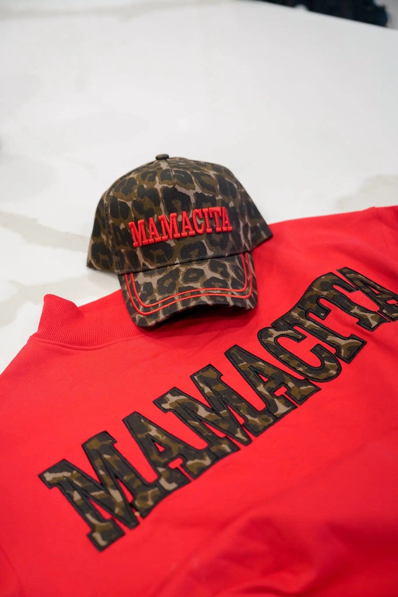 Mamacita - Leopard Vintage Hat by KenzKustomz, Southern lifestyle apparel detail photo 3