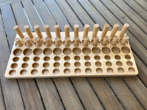 Maple Sorting Tray for Grapat Lola by Maple Play, Southern home decor detail photo 4