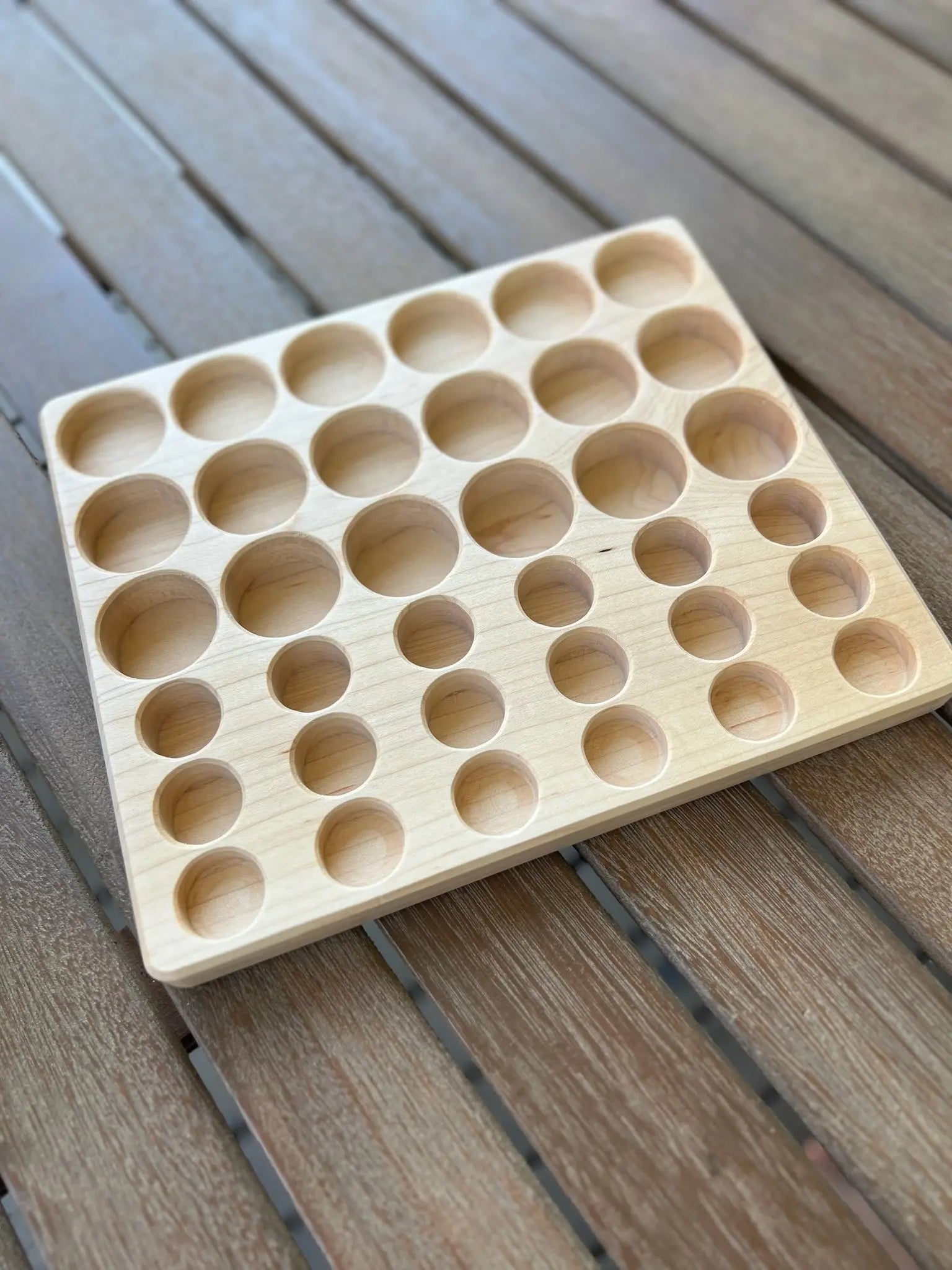 Maple Sorting Tray for Grapat Lola by Maple Play, Southern home decor detail photo 8