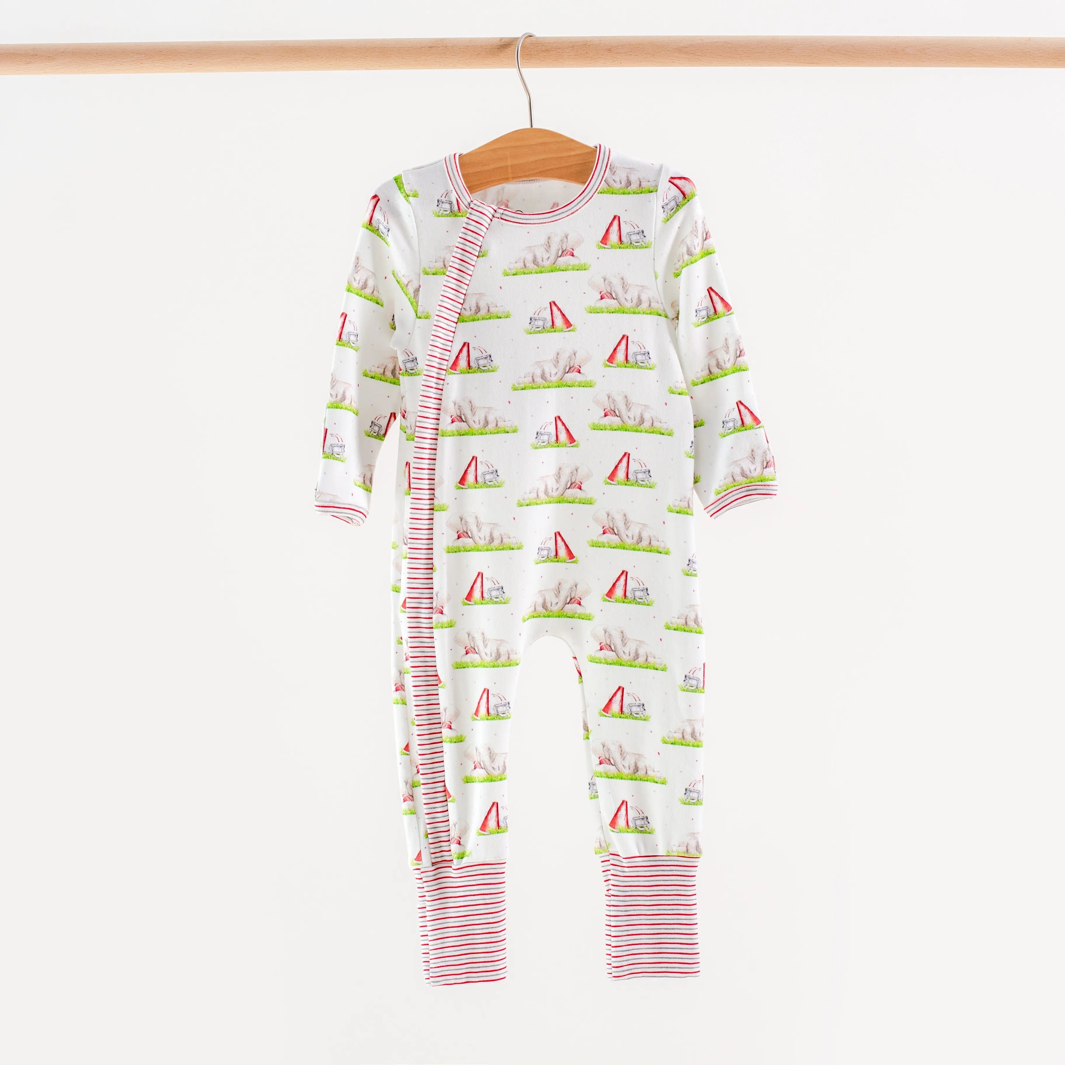 Mascot Mania in Alabama Organic Cotton Kids Pajamas Nola Tawk