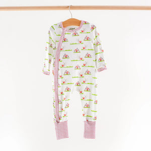Mascot Mania in Georgia Organic Cotton Kids Pajamas by Nola Tawk, Southern food gift detail photo 2