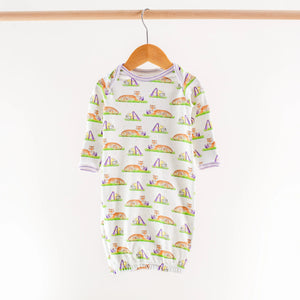 Mascot Mania in Louisiana Organic Cotton Kids Pajamas by Nola Tawk, Southern food gift detail photo 3