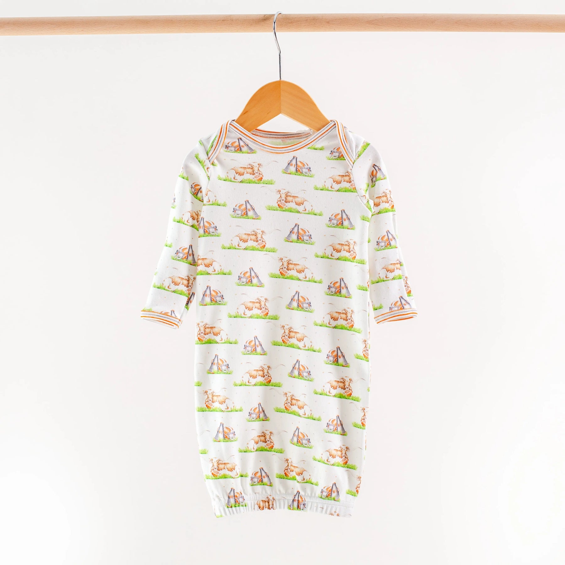 Mascot Mania in Texas Organic Cotton Kids Pajamas Nola Tawk