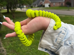 Matte Snake 3D Printed Fidget Toy | Large Reptile Sensory Toy by Mushroom Lady Co, paper gift main product photo
