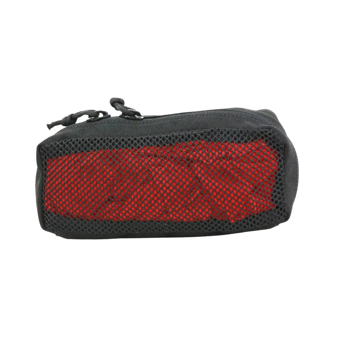 12 Hour Rigid Pouch Set by Recycled Firefighter, handmade leather goods detail photo 7