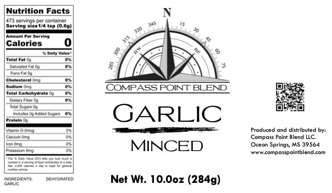 Minced Garlic by Compass Point, Southern food gift detail photo 8