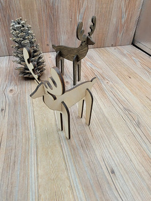 Mini Reindeer Decor EverLee Creations