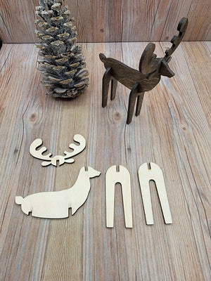Mini Reindeer Decor EverLee Creations