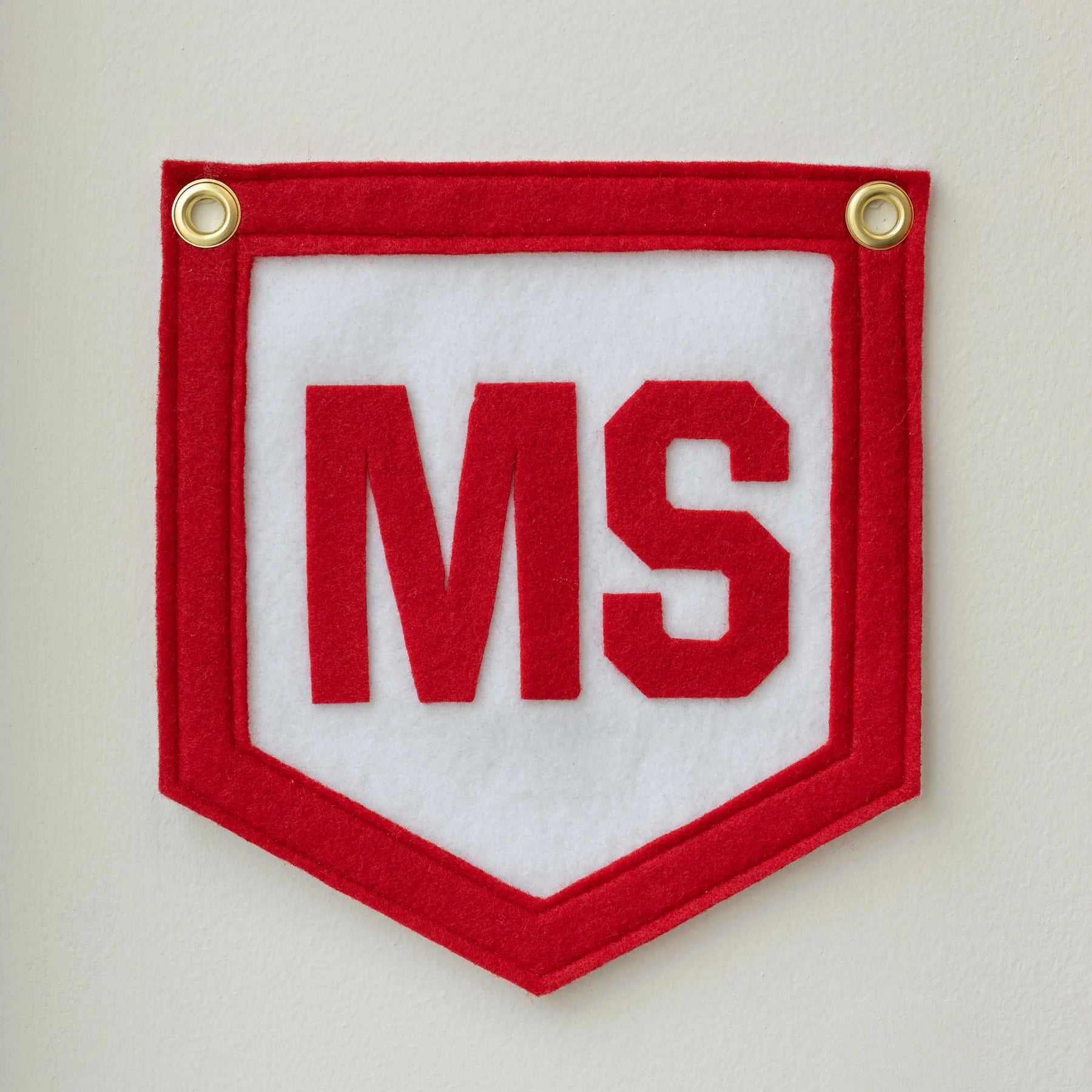 Mini State Pennant by Crooked Letter, Southern home decor detail photo 3